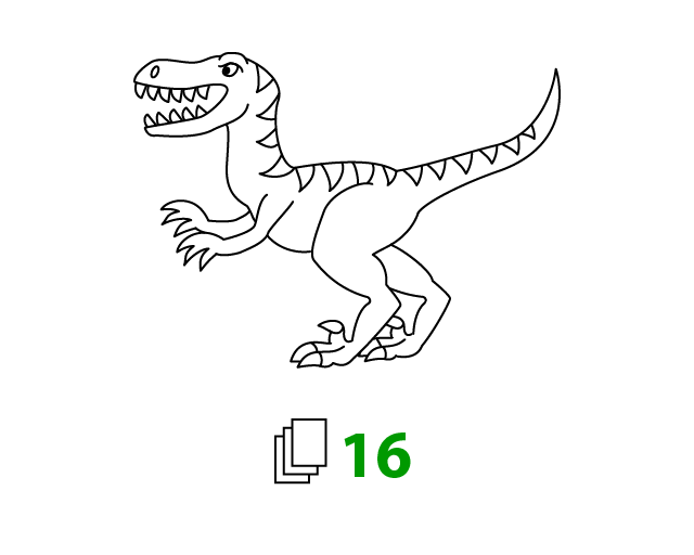 Dinosaur Adventures Creativity Pack | smART sketcher® 2.0